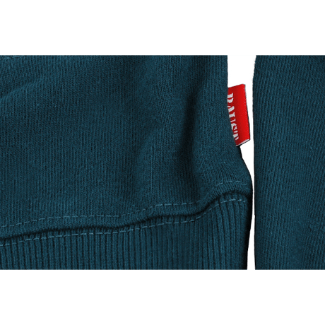 『BAUST』  deficient hood crop top (Blue Green)