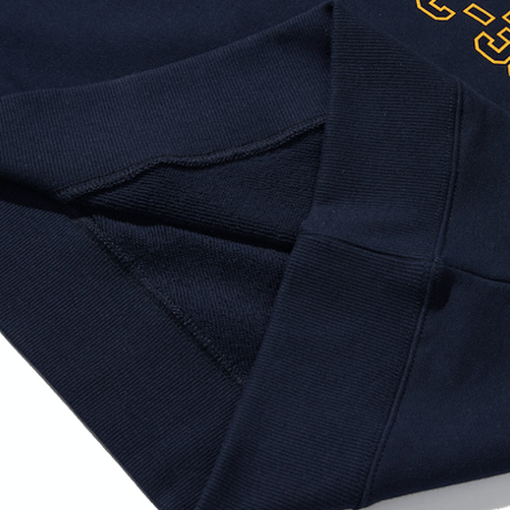 『Code:graphy』 　ハーフアウトラインロゴスウェット (Navy)