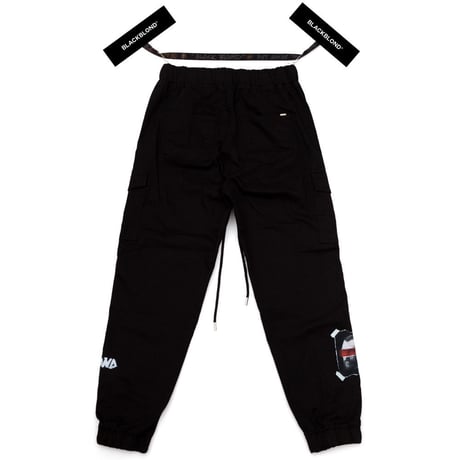 『BLACKBLOND』 　ブルータルカーゴジョガーパンツ (Black)