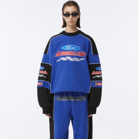 『GROOVE RHYME』 アドレナリンスウェットシャツ (Black)