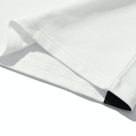『grooverhyme』 　NYC ロケーションロングスリーブ Tシャツ (White)