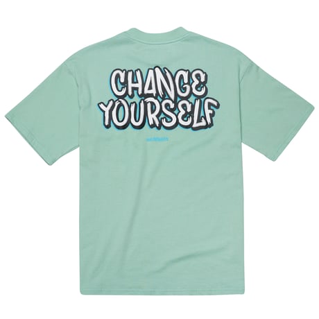 『Verynineflux』  ラフ  Tシャツ (Green)