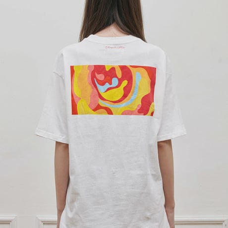 『Verynineflux』  イメジュリーTシャツ (White)
