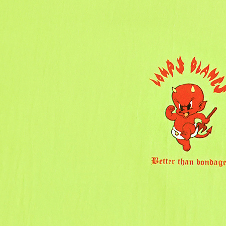 『LOUPS BLANCS』 ホットスタッフボートネック Tシャツ (Neon)