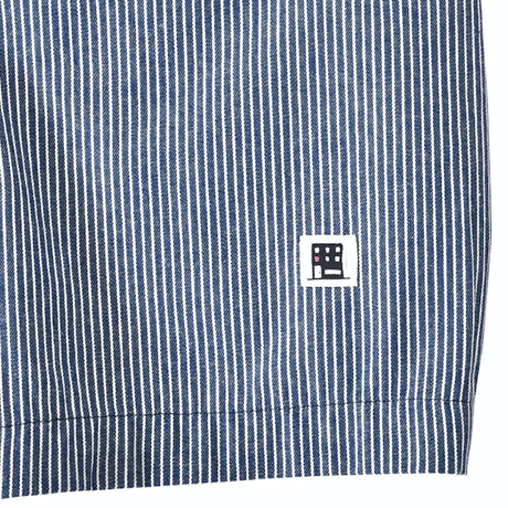 『FREAKISH BUILDING』  ルーベイタックショートパンツ (Navy)