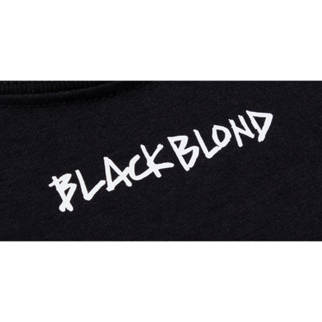 『BLACKBLOND』 イノセントクライムロングスリーブ Tシャツ (Black)
