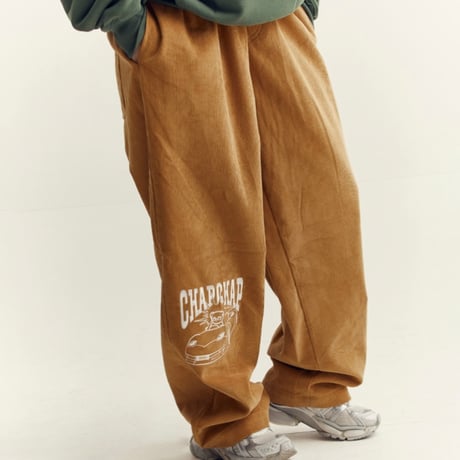 『CHAP CHAP』 　レーシングベアコーデュロイパンツ (Beige)