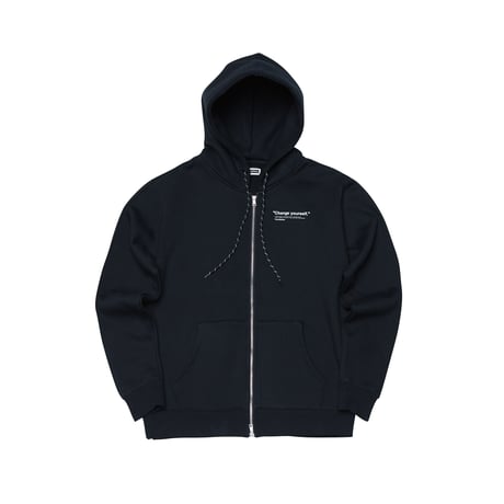 Verynineflux NINTH HOOD ZIPUP (Black)