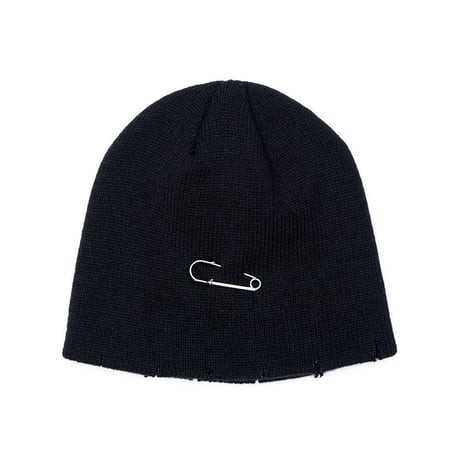 『BLACKBLOND』   goblin graffiti custom beanie (Black)