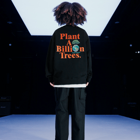 『Code:graphy』 　プラネットツリースウェット (Black)