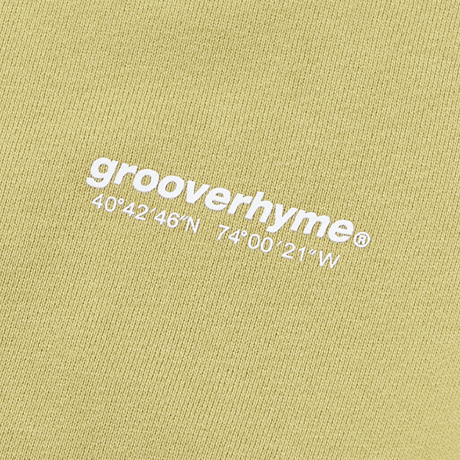 『grooverhyme』 　NYC ロケーションスウェット (Olive)
