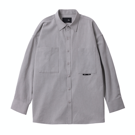 『 BY:L 』    ピグメントオーバーシャツジャケット (Grey)