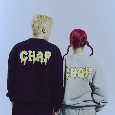 『CHAP CHAP』 　オリジナルチャップスウェットシャツ (Black)
