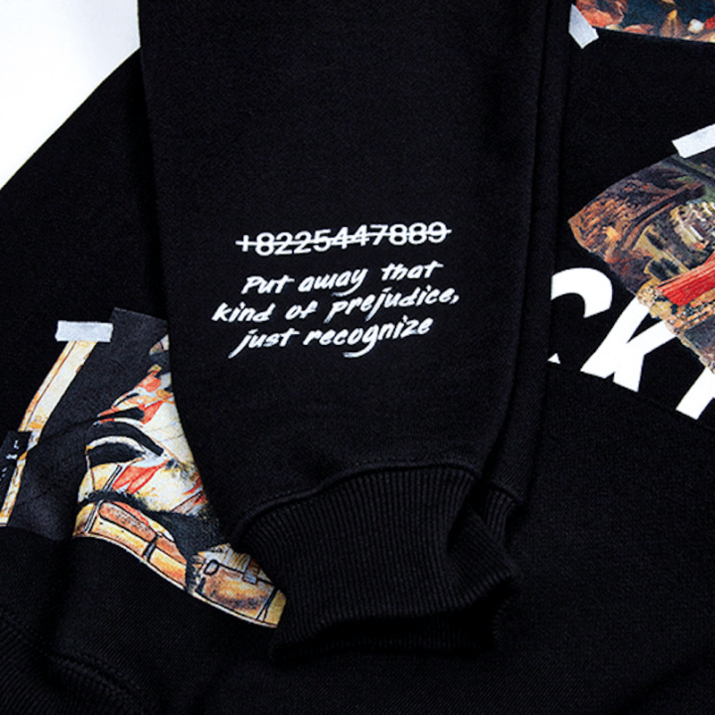 BLACKBLOND』 ブラックブロンドコレクションパーカー (Black) | 6LJS