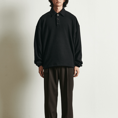 『 BY:L 』    ウォームアップポロシャツ(Black)