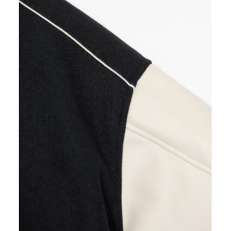 『VETEZE』 　V ロゴライニングバーシティジャケット  (Black)