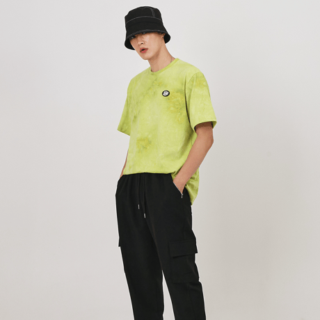 『 BY:L 』    エンブレムタイダイTシャツ (Lime)