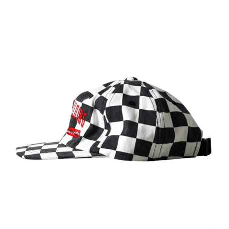 『FREAKISH BUILDING』 FS CHECKERBOARD FLAT CAP (Black)