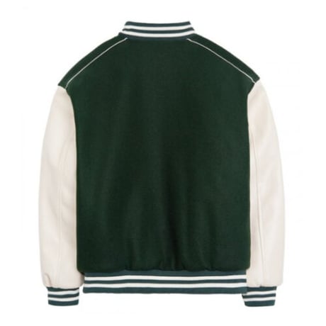 『VETEZE』 　V ロゴライニングバーシティジャケット  (Green)