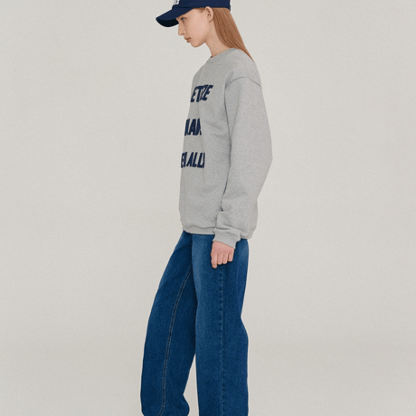 『VETEZE』 　ビッグメードスウェット (Grey)