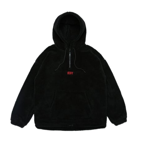 『Verynineflux』    ワールドワイドウーリーパーカー (Black)