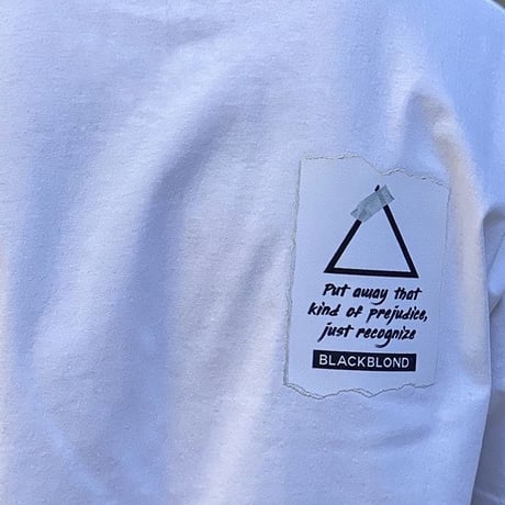 『BLACKBLOND』 　マーベリック半袖 Tシャツ (White)