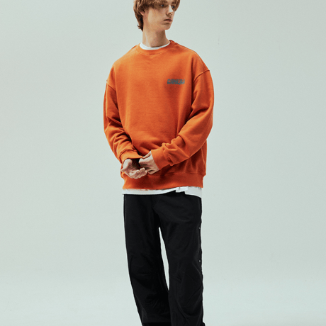 『CANERA』　シンボルスウェットシャツ (Orange)