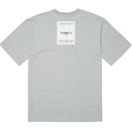 『Verynineflux』 ビハインド Tシャツ (Gray)