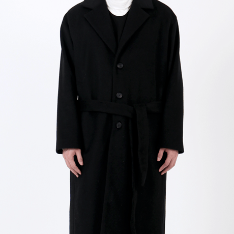 『 BY:L 』    ローブマキシコート (Black)