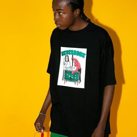 『SK8ER ROCK』 　プレイイングプール半袖 Tシャツ (Black)