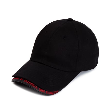 『BLACKBLOND』 BBD Revolution Double Visor Cap  (Black)