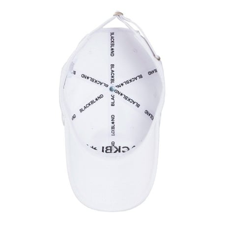 『BLACKBLOND』 Classic Logo Cap (White)
