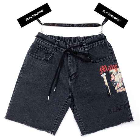 『BLACKBLOND』  マーベリックショートパンツ (Black)