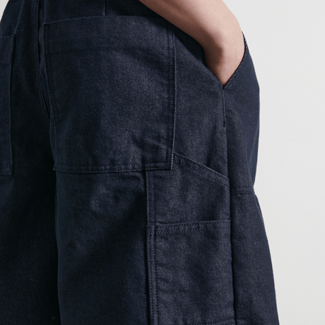 『BY.L 』 バミューダワークパンツ (Indigo Blue)