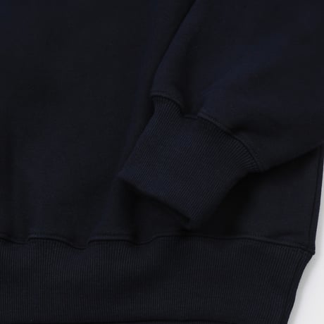 『SLOW RECORD HOUSE』　SLOW パッチスウェットシャツ (Navy)