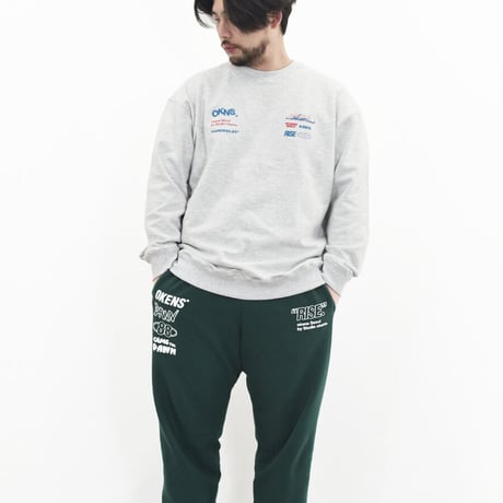 『OKENS SEOUL 』 RISE of OKNS crewneck (Oatmeal)