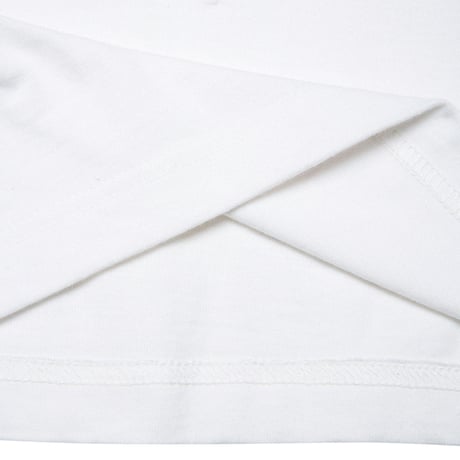 『Verynineflux』  ダイアゴナル Tシャツ (White)