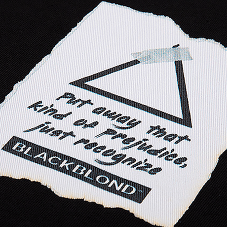 『BLACKBLOND』 　マーベリック半袖 Tシャツ (Black)