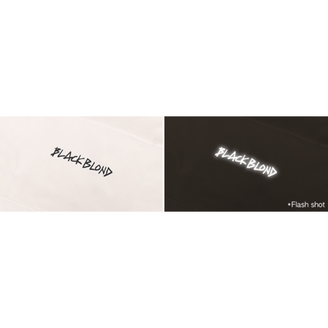 『BLACKBLOND』 　パッチショートダックダウンジャケット (Ivory)