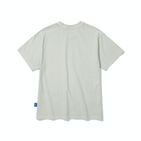 『Code:graphy』 　ピグメントダイイングギャラクシーロゴ Tシャツ (Grey)