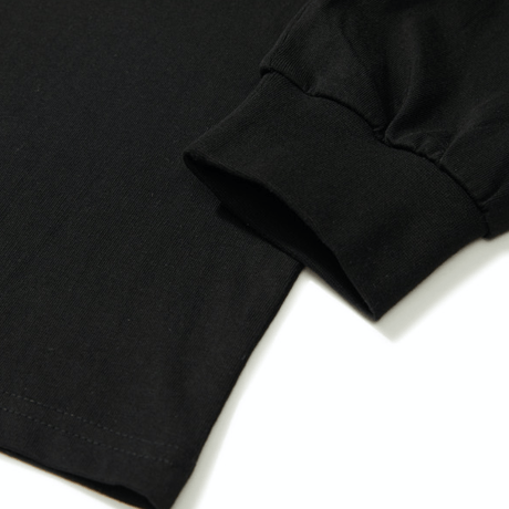 『Code:graphy』 　アースロゴロングスリーブ Tシャツ (Black)