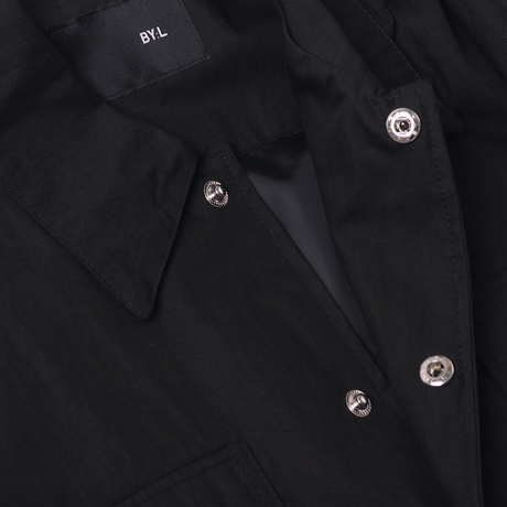『 BY:L 』 　ミニマルフィールジャケット  (Black)
