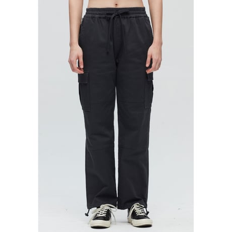 『Verynineflux』   カーゴトラックパンツ (Charcoal)