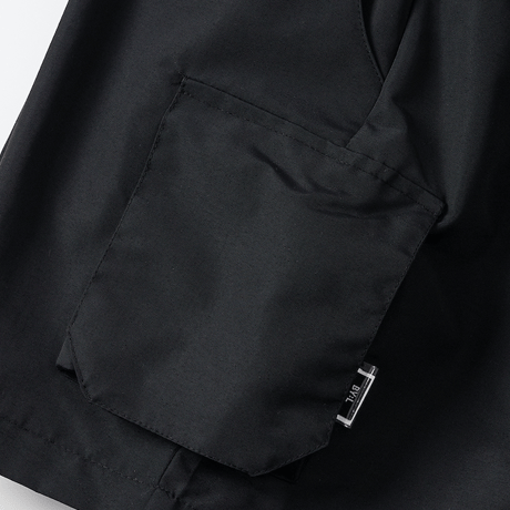 『 BY:L 』    マルチポケットカーゴショートパンツ (Black)