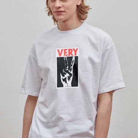 『Verynineflux』  ビクトリーTシャツ (White)