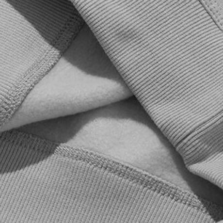 『grooverhyme』 　ベーシックロゴスウェットシャツ (Light Grey)