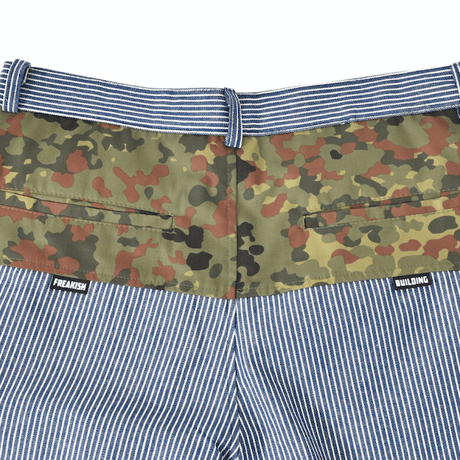『FREAKISH BUILDING』  ルーベイタックショートパンツ (Navy)