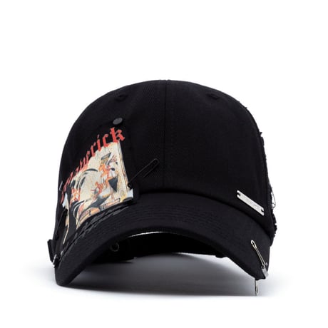 『BLACKBLOND』 　マーベリックパッチキャップ (Black)