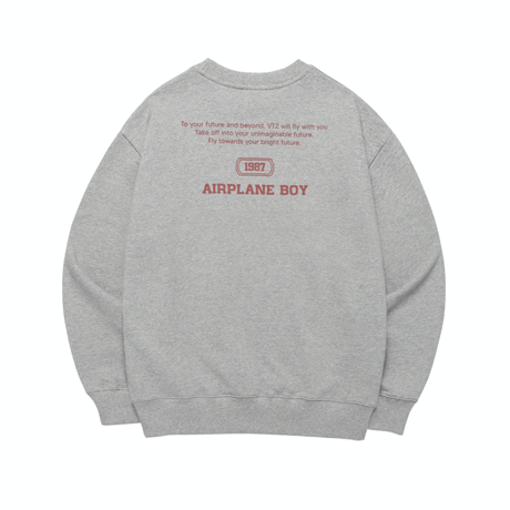『VETEZE』 　エアプレーンスウェット (Gray)