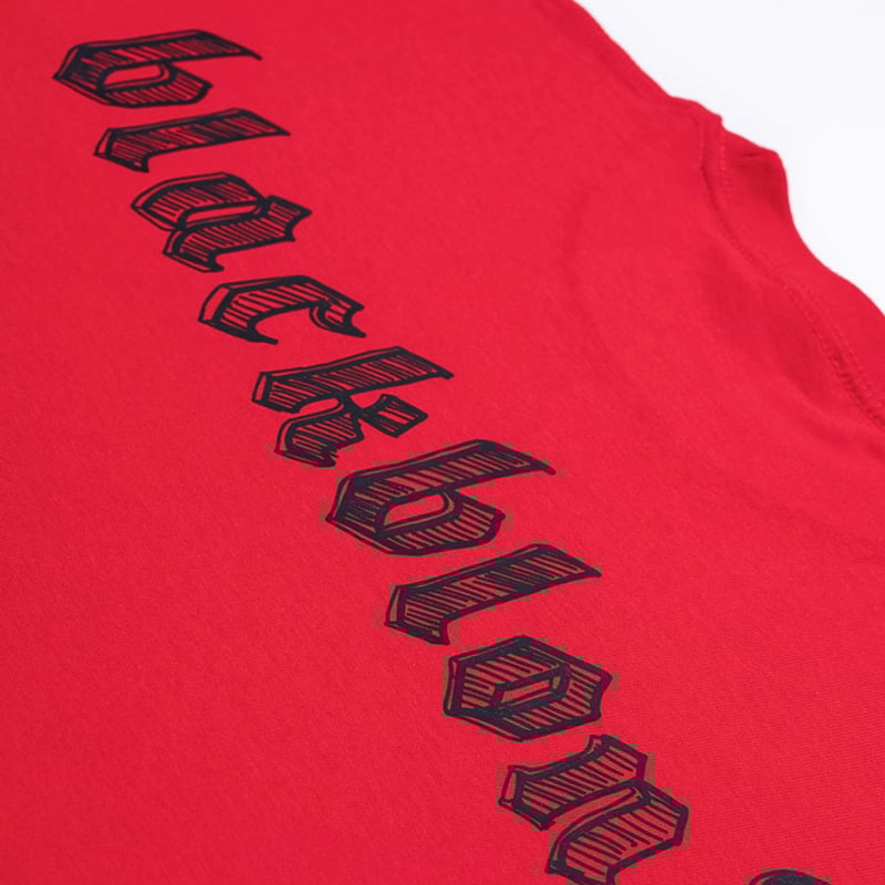 BLACKBLOND』 sketch logo long t-shirt (Red) | 6 BLACKBLOND』 sketch logo long t-shirt (Red) | 6